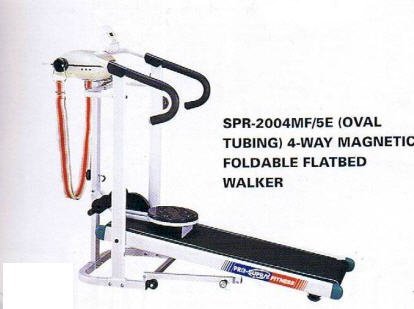 SPR- 2003MF/5E(OVAL TUBING) 3- WAY FOLDABLE FLATBED WALKER