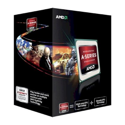 AMD A6-Series A6-5400K (3.6GHz turbo 3.8Ghz, 1M L2 Cache, socket FM2)