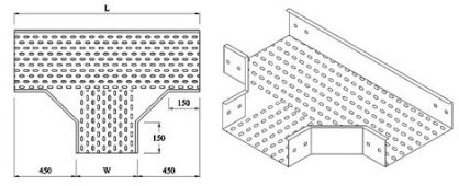 Máng cáp nối chữ T M1T-02-15