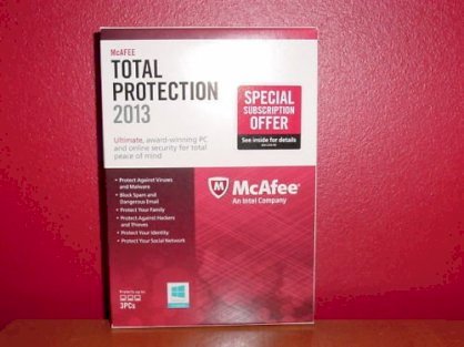 McAfee Total Protection 2013 - 3 User