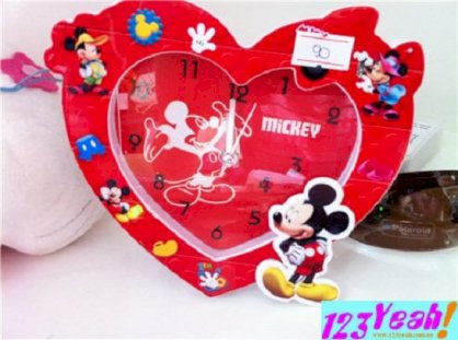 Đồng hồ để bàn Mickey trái tim DHDB6
