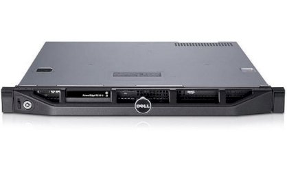 Server Dell PowerEdge R210 II E3-1220 (Quad Core E3-1220 3.10GHz, Ram 4GB, HDD 2xDell 250GB, PS 250Watts)