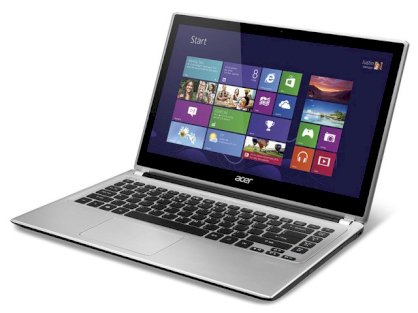 Acer Aspire V5-431P-21174G50Mass (NX.M7LSM.003) (Intel Pentium 2117U 1.8GHz, 4GB RAM, 500GB HDD, VGA Intel HD Graphics, 14 inch Touch screen, Windows 8 64 bit)