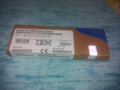 IBM 256MB PC2100 CL2.5 DDR ECC SDRAM DIMM (33L5037 - 09N4306)