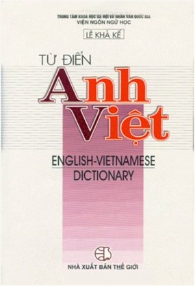 Từ điển Anh Việt (English-Vietnamese Dictionary)