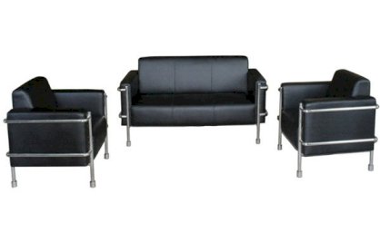 Bộ sofa salon Hòa phát giả da SF32