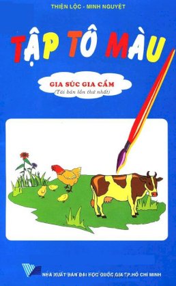 Tập tô màu - Gia súc gia cầm