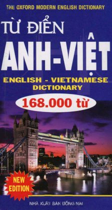Từ điển Anh - Việt 168000 từ - English Việt Namese Dictionary
