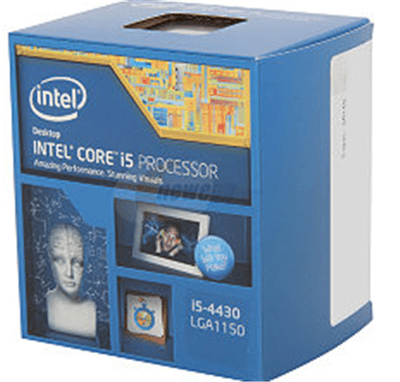 Intel Core i5-4430 (3.0 GHz, 6MB L3 cache, socket 1150, 5 GT/s DIM)