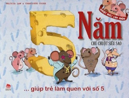 Giúp trẻ làm quen với số 5 - chú chuột siêu sao