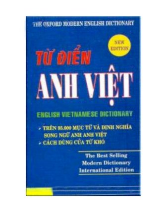 Từ điển Anh - Việt (trên 95.000 mục từ và định nghĩa)