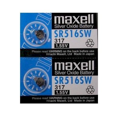 Pin Maxell silver oxide SR516SW-1.55V
