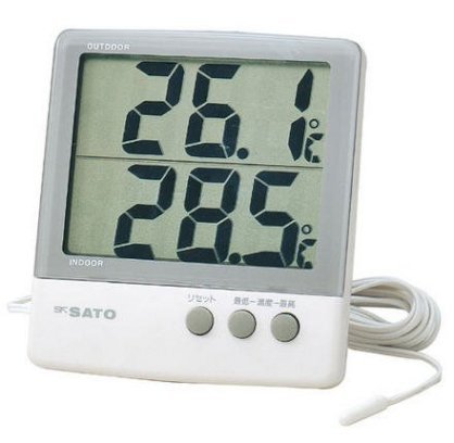 Nhiệt ẩm kế để bàn SATO PC-6800