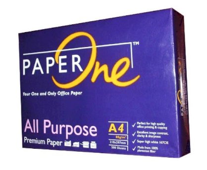 Giấy photo Paper One khổ A4, 80 gsm / Indonesia