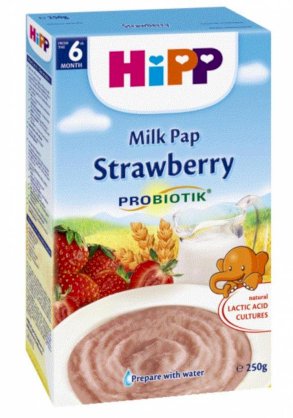 Bột Hipp dinh dưỡng sữa dâu tây 250g