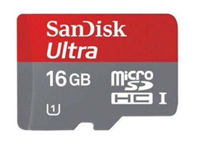 SanDisk microsd ultra-android SDSDQUA-016G-U46A 16GB