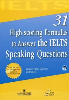 31 High-scoring formulas to answer the ielts speaking questions