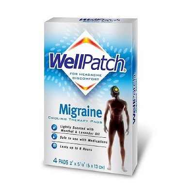  WellPatch Migraine,  Menthol & Lavender Oil