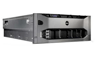 Server Dell PowerEdge R910 (2 x Intel Xeon Quad Core E7520 1.86GHz, Ram 8GB, HDD 300GB, DVD, Raid H200 (Raid 0,1,10), PS 1100W)