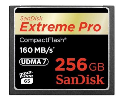 Sandisk Extreme Pro CompactFlash 256GB (UDMA7)