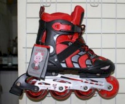 Giầy trượt patin inline skate Xiyang càng nhôm đỏ