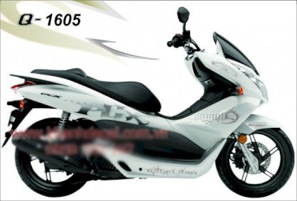 Decal trang trí xe máy Honda PCX Q1605