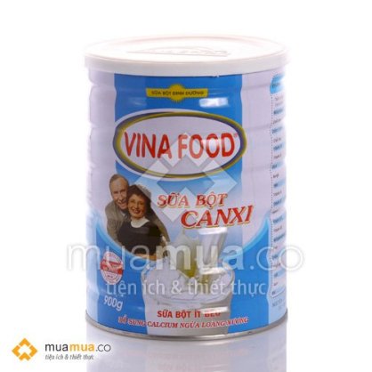 Sữa bột Vina Food, Ít Béo Giàu Canxi, hộp 900g / Vina Food