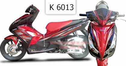 Decal trang trí xe máy Honda Airblade 2013 K6013