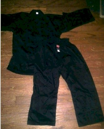 10 oz Black Uniform ProRank Brand Great for Kenpo/Karate