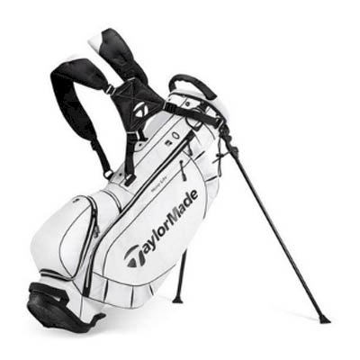 Taylormade 2013 Microlite Carry Stand Golf Bag White Black