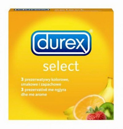 Bao cao su Durex Select (Hộp 3 cái)