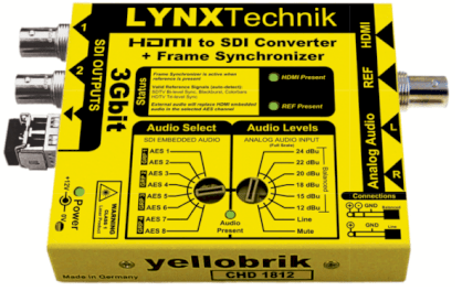 Bộ chuyển đổi HDMI to SDI Lynx Technik AG CHD 1812/OH-TX-4-1350