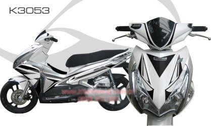 Decal trang trí xe máy Honda Airblade 2011 K3053