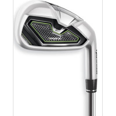 New TaylorMade Rocketballz RBZ HP Iron Set 4-PW & AW Stiff Flex Steel