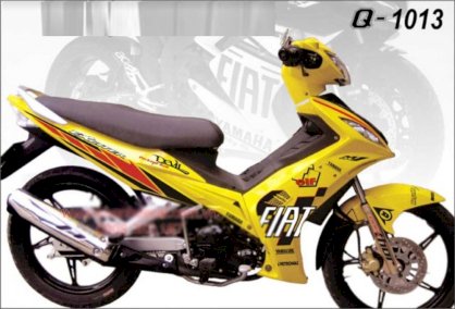 Decal trang trí xe máy Yamaha Exciter Q1013