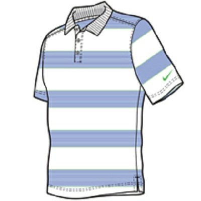 Áo golf Nike nam Seasonal Ultra Stripe Polo 417450-100