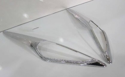 Ốp đèn xi nhan Inox cho xe Honda Air Blade 2011