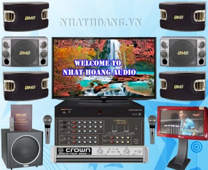 Dàn karaoke California PRO-668B + Polk Audio PSW125 + KTV HDD 2000GB