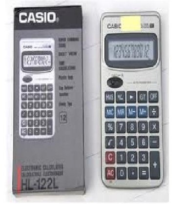 Casio HL122L 12 số