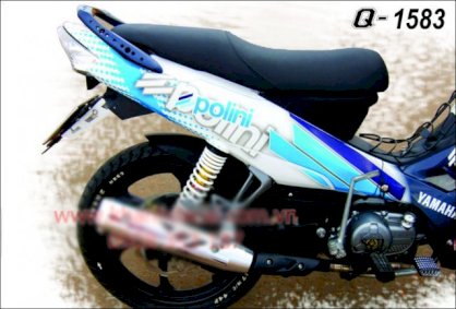 Decal trang trí xe máy Yamaha Sirius Q1583