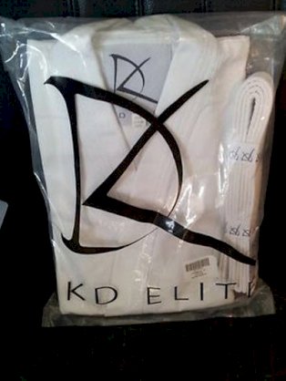 KD Elite 6.5 Oz Traditional Karate Gi/Uniform White!!!