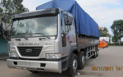 Xe tải thùng bạt Daewoo M9CVF 12 tấn