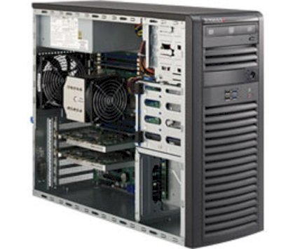 SuperWorkstation 5037A-i (Intel Xeon E5-2600, RAM Up to 512GB, HDD 4x 3.5, Power Supply 900W, Không kèm màn hình)