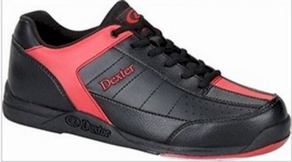 Dexter Ricky III Black/Red Mens Bowling Shoes