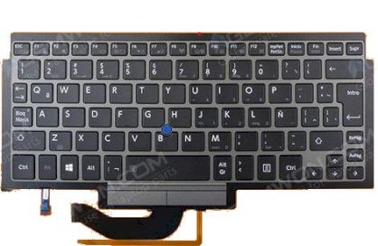 Keyboard Toshiba Portege Z10t Series, Part: 9Z.N8PBN.21E