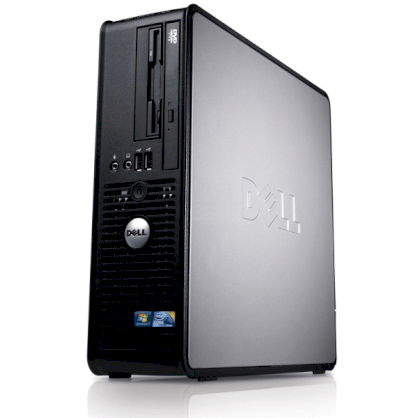 Máy tính Desktop Dell OPTIPLEX 755 SFF-E3 (Intel Pentium Dual Core E6300 2.8GHz, RAM 2GB, HDD 160GB, DVD-ROM, VGA onboard, OS WIN 8, Không kèm màn hình)
