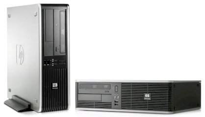 Máy tính Desktop HP Compaq dc5800 SFF-E02 (Intel Core 2 Duo E6600 2.4GHz, Ram 2GB, HDD 80GB, VGA Intel GMA 3100, PC DOS, Không kèm màn hình)