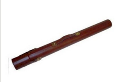 Deluxe Round Shell Cue Case Felt Lined Pool Billiards