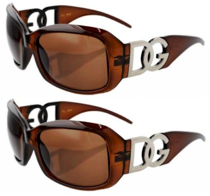 Oversize Frame DG Eyewear Designer Womens Fashion Sunglasses