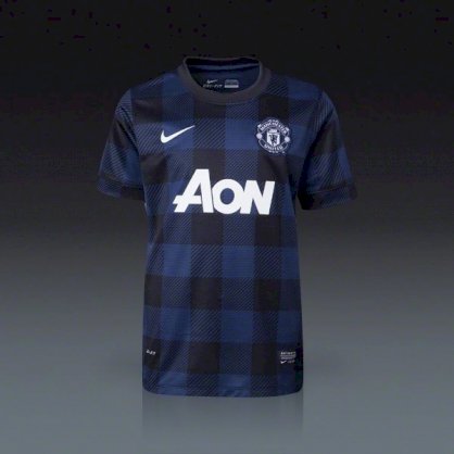 Áo bóng đá Manchester xanh đen 2013 -2014